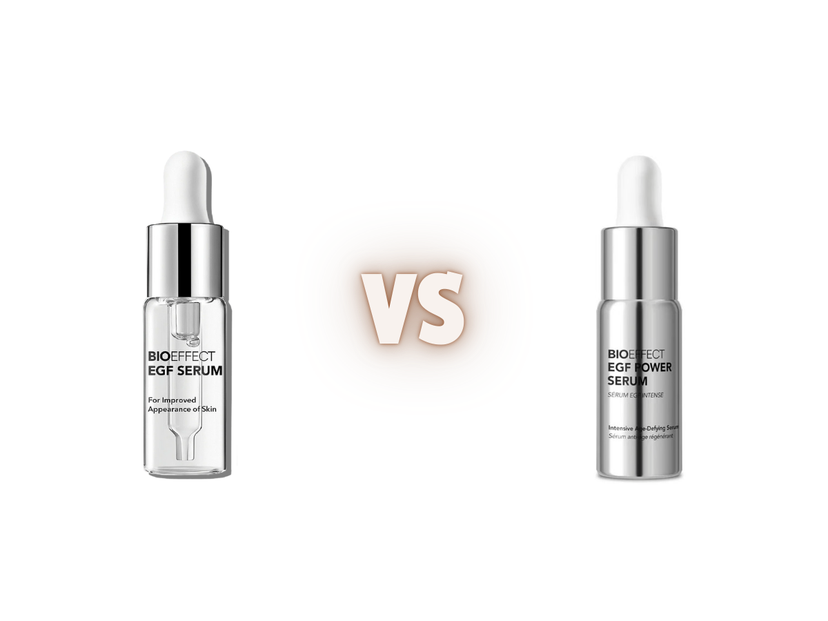 BIOEFFECT EGF Serum vs EGF Power Serum
