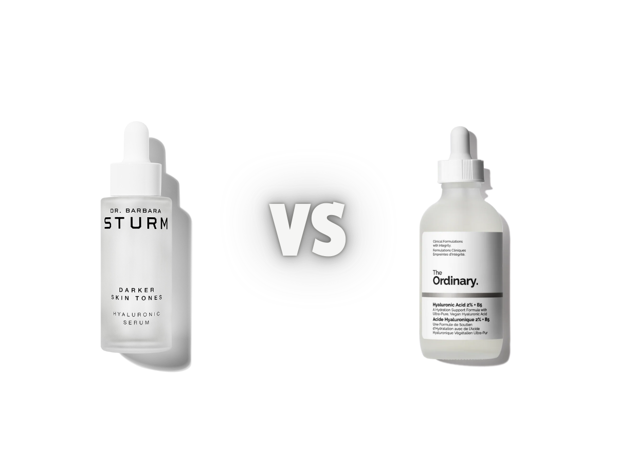 Dr. Barbara Sturm Hyaluronic Serum vs The Ordinary Hyaluronic Acid 2% + B5