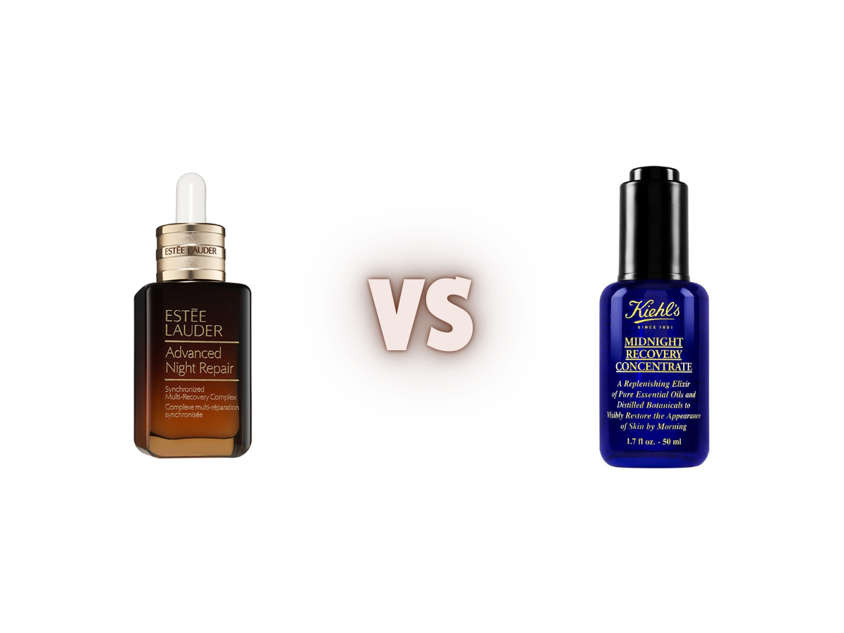 Estee Lauder Advanced Night Repair vs Kiehl’s Midnight Recovery Concentrate