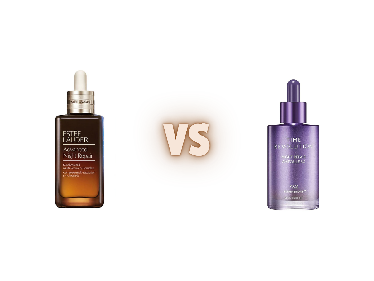 Estee Lauder Advanced Night Repair vs Missha Time Revolution Night Repair