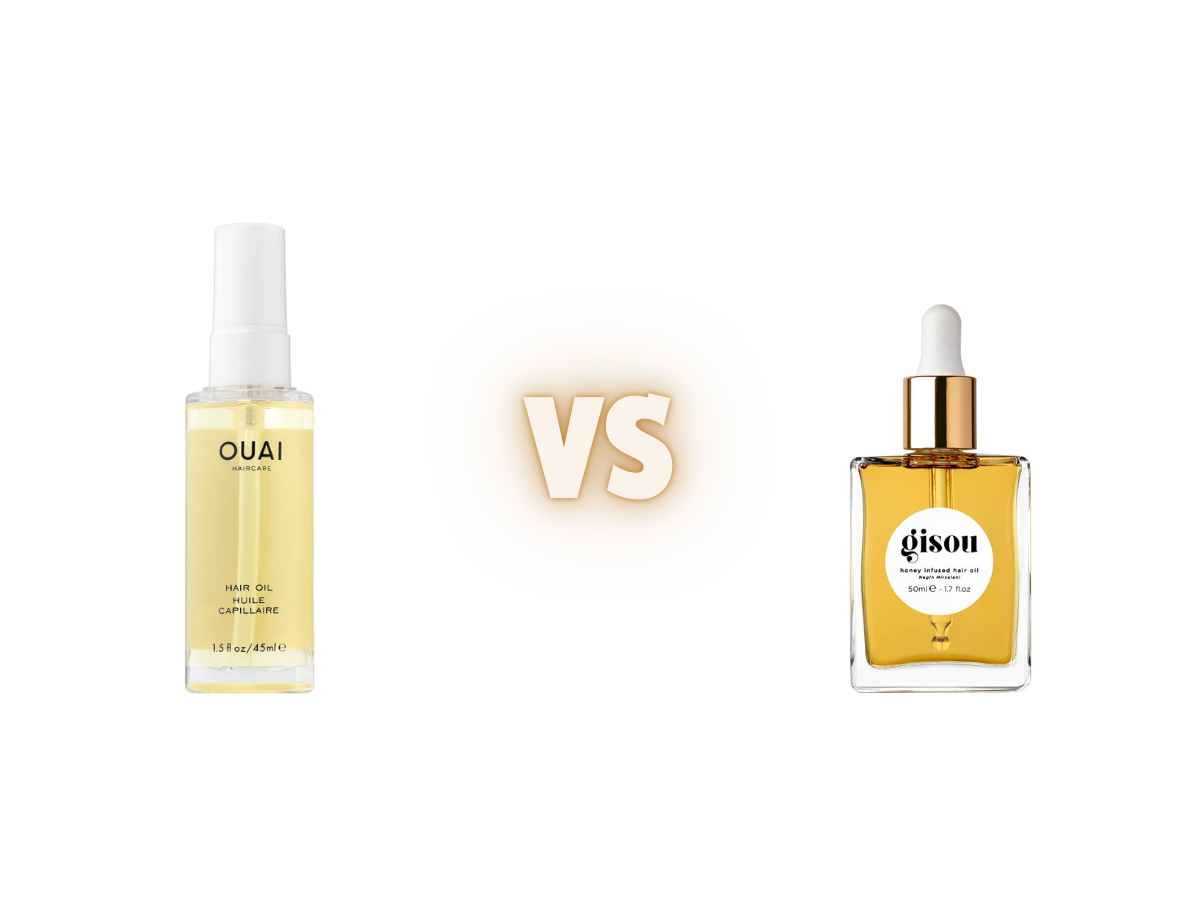 OUAI Hair Oil vs Gisou Honey Infused Hair Oil