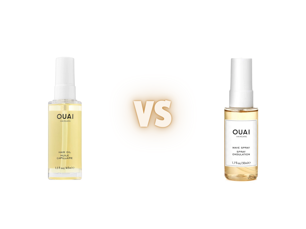 OUAI Hair Oil vs OUAI Wave Spray