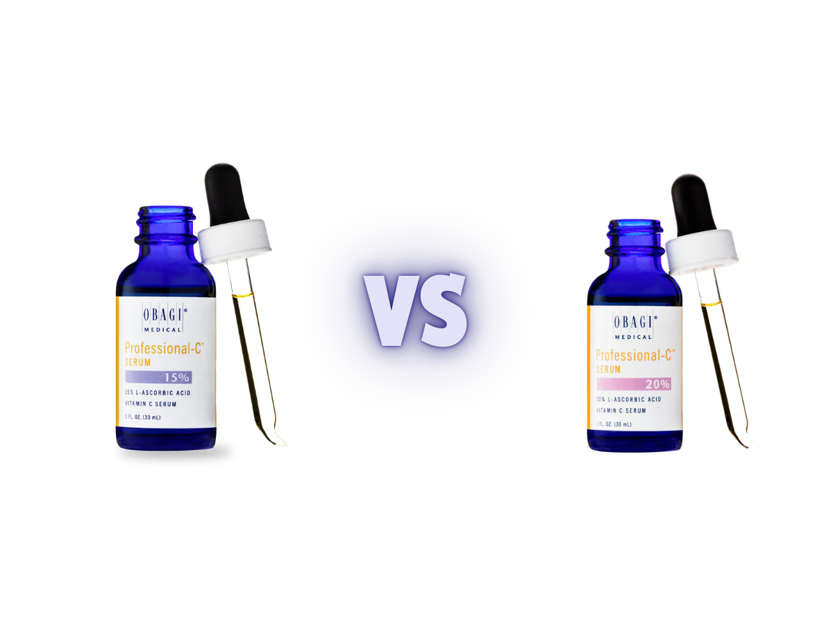 Obagi Professional-C Serum 15% vs 20%