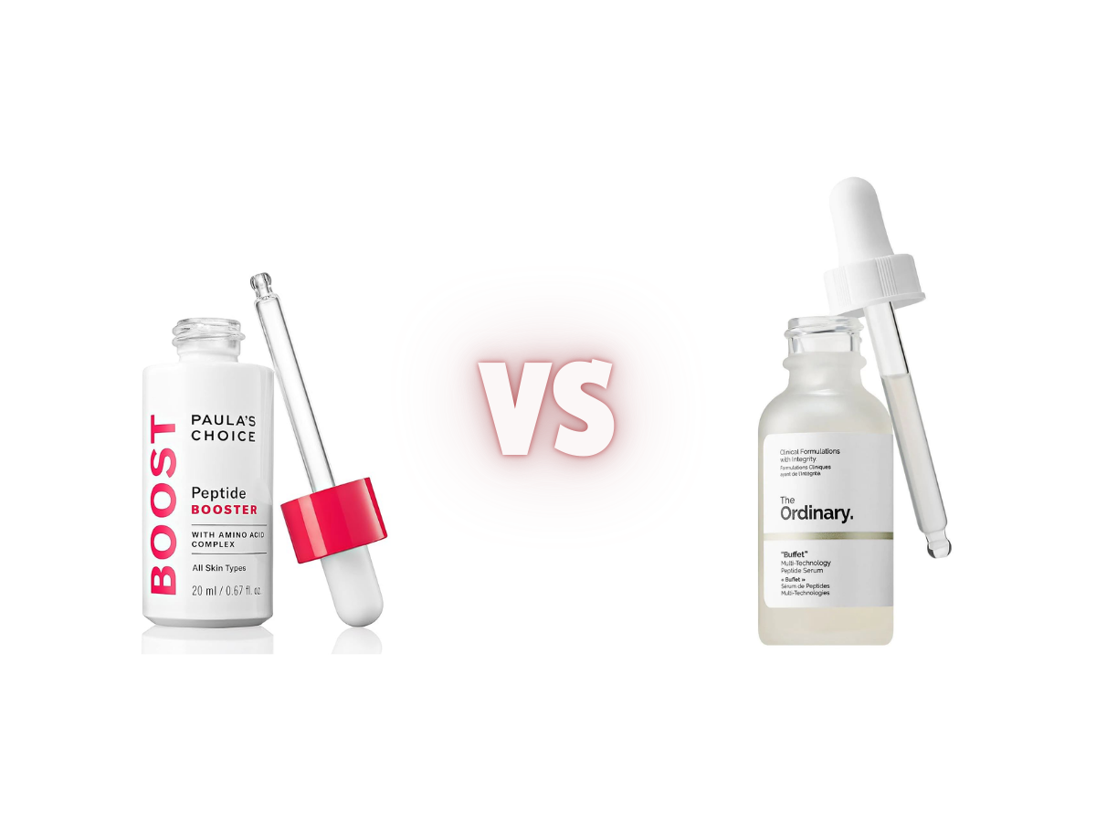 Paula’s Choice Peptide Booster vs The Ordinary Buffet
