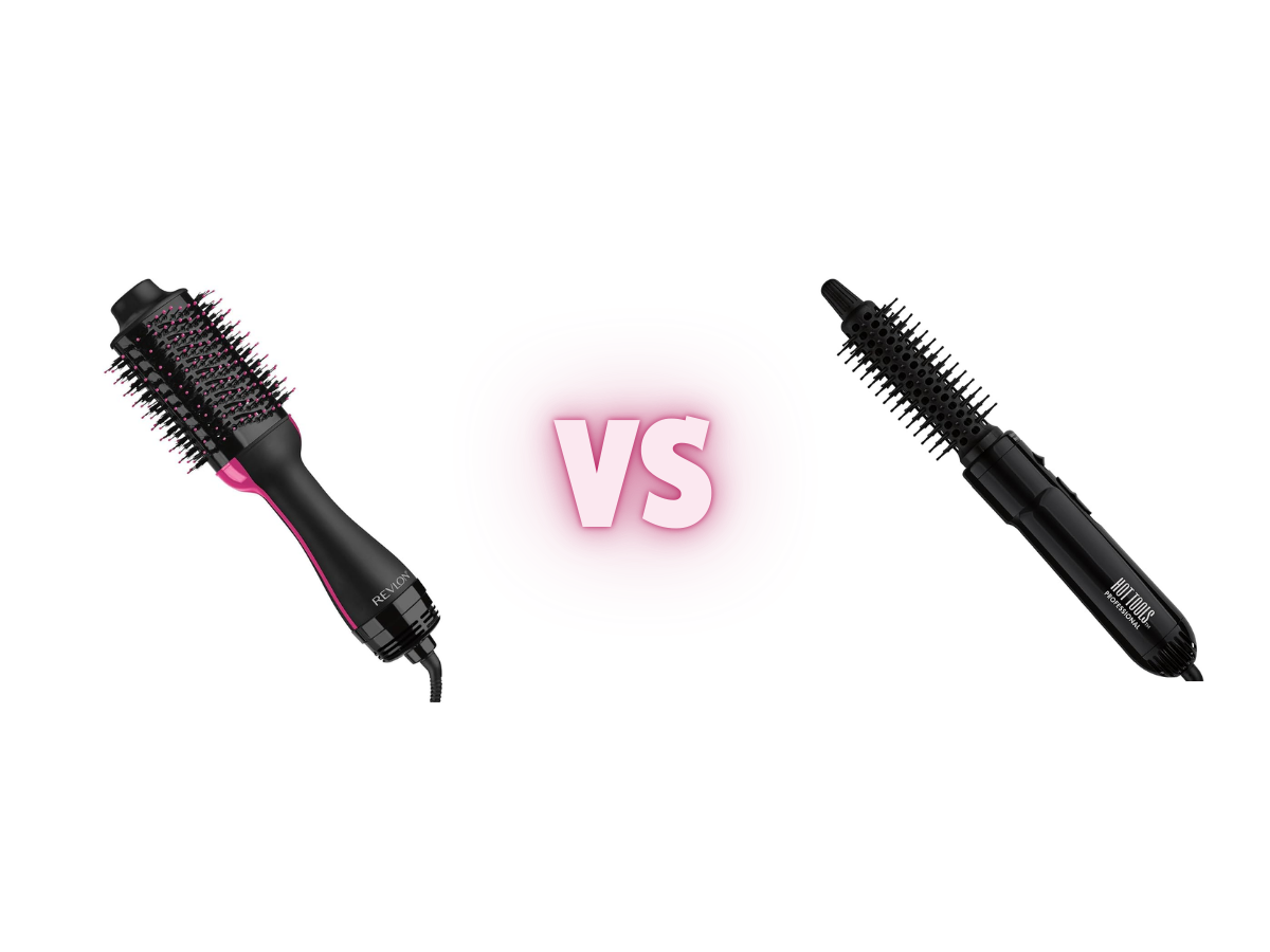 Revlon One Step Volumizer vs Hot Tools Pro Artist Hot Air Brush