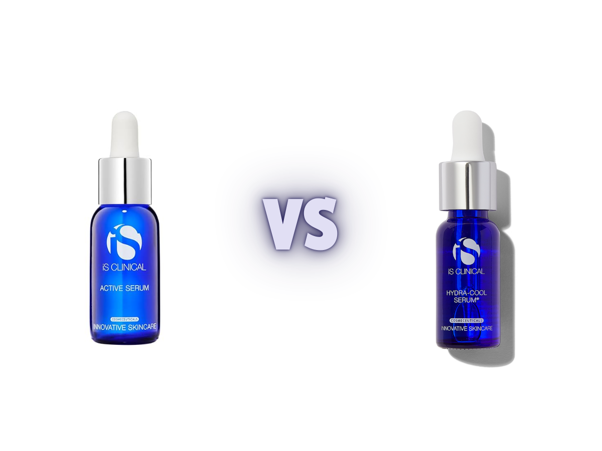 iS CLINICAL Active Serum vs Hydra-Cool Serum