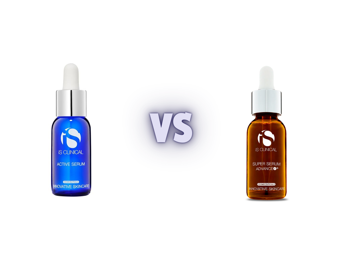 iS CLINICAL Active Serum vs Super Serum Advance+